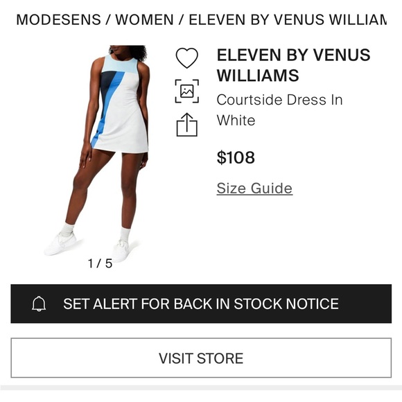 EleVen by Venus Williams Workout Dress - Picture 5 of 5